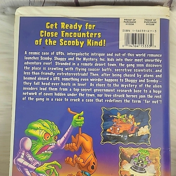 Scooby-Doo VHS Tape Movie Bundle Alien Invaders Zombie Island Winter Wonderdog - Picture 12 of 17
